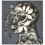 Dame Elisabeth Frink CH, DBE, RA (1930-1993) ''Green Man'' Signed and numbered 55/70, with the Kip