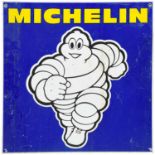 Michelin: A Single-Sided Alminium Advertising Sign, 76cm by 75cm