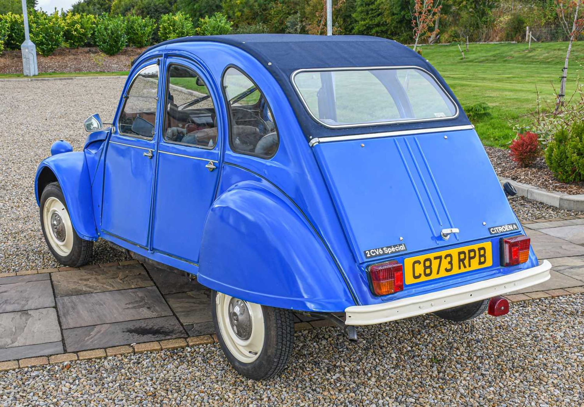 1985 Citroen 2 CV6 SpecialRegistration number: C873 RPBDate of first registration: 12/09/1985VIN - Bild 4 aus 15