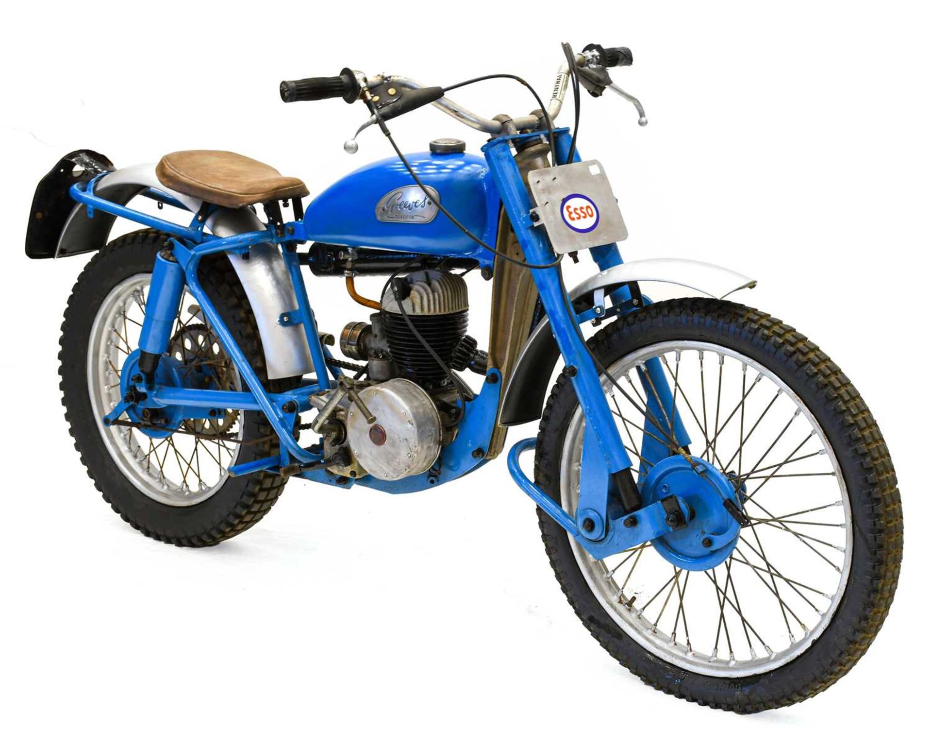 Greeves Scottish 125cc TrialsRegistration number: 660 FPFDate of first registration: 1958Frame