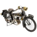 Calthorpe 2 Stroke 1923 250cc Registration number: AJ9 743 Last licensed in 1945 Restored late 80'