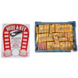 Hide-A-Key: A Single-Sided Enamel Sign; and A Box of NGKR and Motorcraft Super Spark Plugs