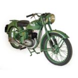 BSA Bantam D1 (Unregistered)Registration number: N/ADate of first registration: circa 1953Frame