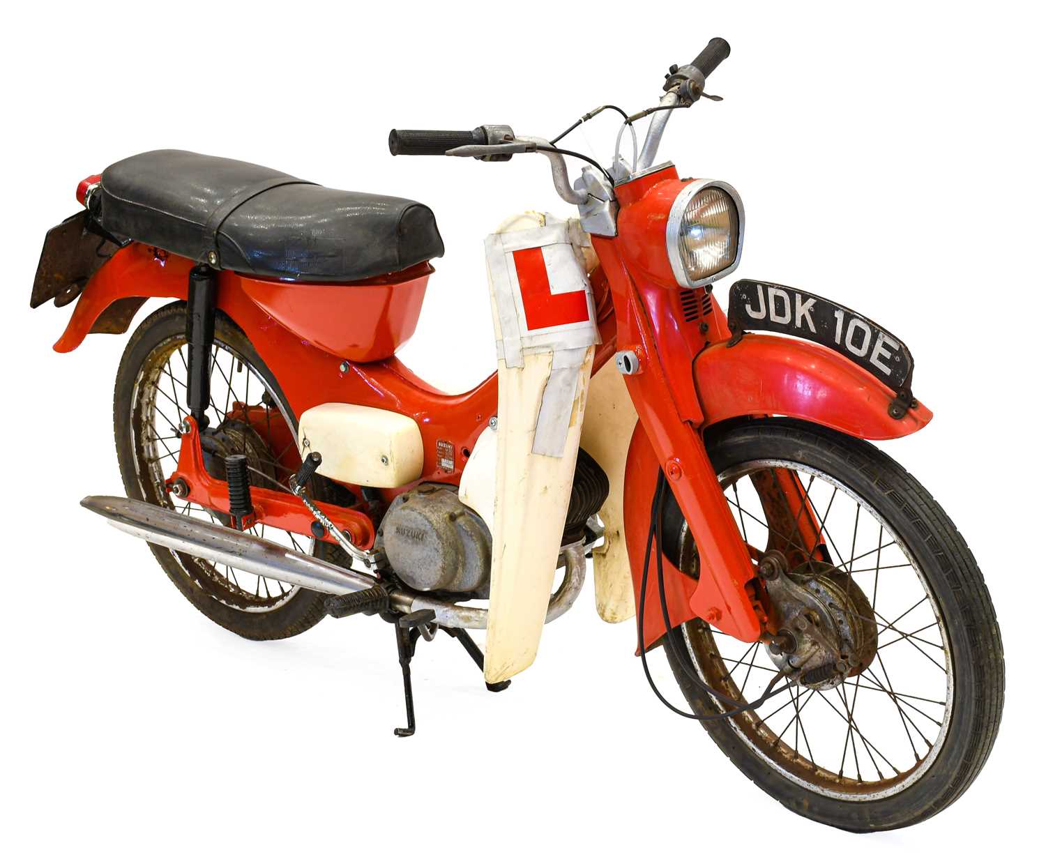 Suzuki Suzy C30 50ccRegistration number: JDK 10EDate of first registration: 1967Frame number: