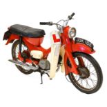 Suzuki Suzy C30 50ccRegistration number: JDK 10EDate of first registration: 1967Frame number: