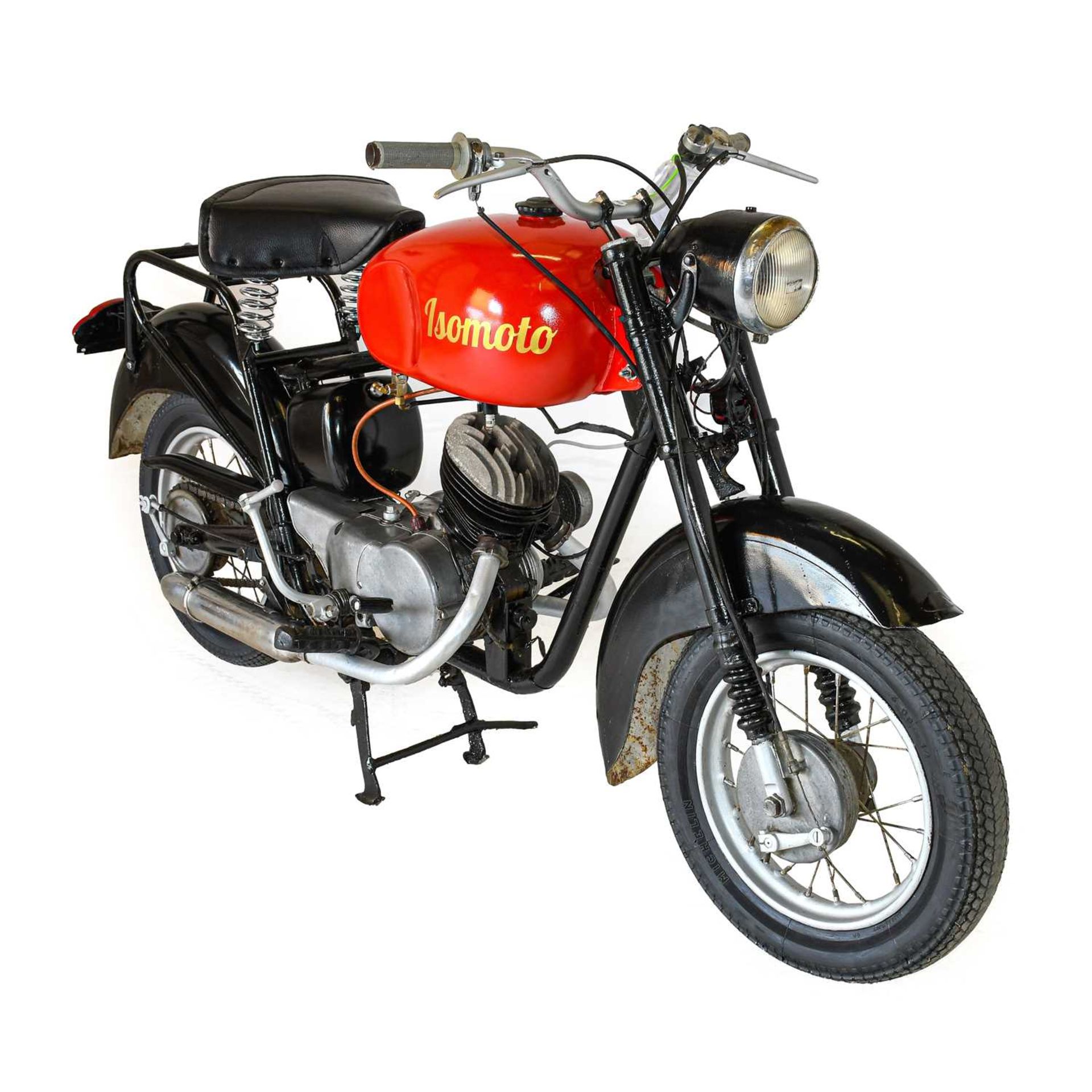 Isomoto 125 (Not Registered)Date of first registration: 1955Frame number: M23399Engine number: