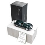 Auto Art 1:12 Scale Jaguar D-Type 1955 Le Mans 24 Hours Winner with certificate no.0076 (