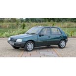 1995 Peugeot 205 Mardi Gras 5 door AutoRegistration number M840 SEFDate of first registration 31/