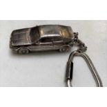 VW Interest: A Solid Silver Car Carrodo Coupe Key Ring