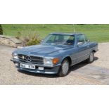 1985 Mercedes 380-SL Auto ConvertibleRegistration number: 862 RTNDate of first registration: 03 01