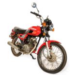 Honda CG125Registration number: F802 NJRDate of first registration:Frame number: