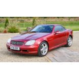 2000 Mercedes SLK 320 Registration number: X739 00C Date of first registration: 27/10/2000 Vin