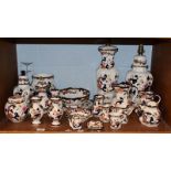 Mason Ironstone Mandalay pattern wares (qty)