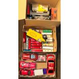 Various Toys including boxed commercial vehicles, tin toys and loose Diecast