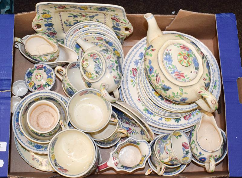 Quantity of Spode Italian pattern wares, Denby tea wares and Masons regency pattern wares (three