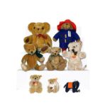 A Steiff Molly teddy, The British Isles key chain English bear 8cm, Steiff original teddy bear,