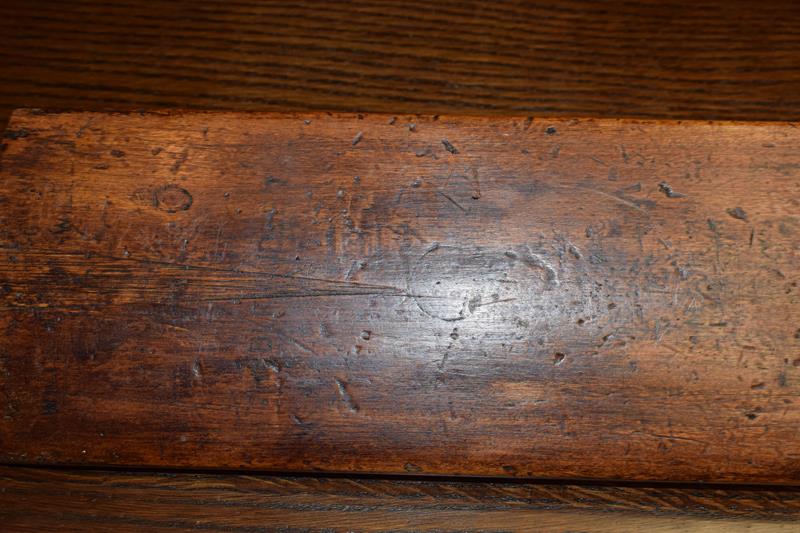 Two cricket bats one signed with a former Yorkshire team, two hickory shafted golf clubs, a lacrosse - Image 15 of 17