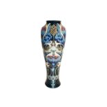 A modern Moorcroft Jewel of the Earth pattern vase, designed by Paul Hilditch, 9/100, 27cm