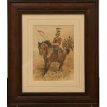Snaffles ''Wipers'' print, together with a John Charlton print of a mounted soldier, and a set of