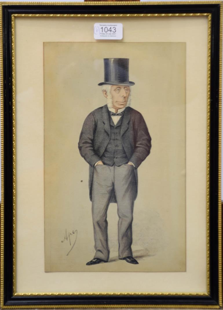 A collection of 19th/20th century prints to include Vanity Fair cartoons of politicians, various