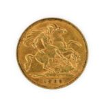 Edward VII, 1903 Half-Sovereign. Obv: Bare head of Edward VII right, DES below truncation for