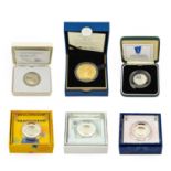 A Collection of 9 x UK Silver Coins comprising: 3 x £20: 2015 'Longest Reigning Monarch,' 2016 '90th