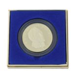 Panama, Silver Proof 20 Balboas 1972, struck at the Franklin Mint; 61mm, 132.8g, .925 silver,