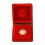 Elizabeth II, Proof Half Sovereign 1980, Pistrucci rev., with certificate of authenticity,