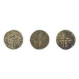 Edward I (1272-1307), 3 x Silver Pennies comprising: Bristol Mint, obv. EDW R ANGL DNS HYB,