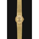 A Lady's 18 Carat Gold Automatic Wristwatch, signed International Watch Co, circa 1970, (calibre 44)