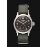 A World War II Military Wristwatch, signed Eterna, known by collectors as one of ''The Dirty