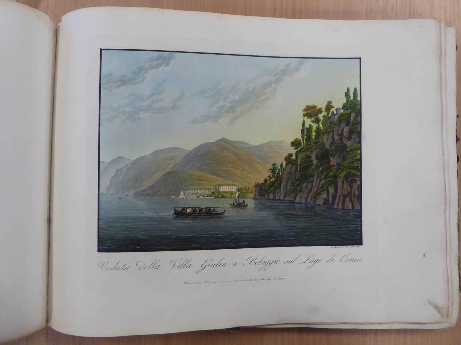 Bernucca (Francesco). Viaggio pittorico ai tre laghi ... c.1816-18 - Image 19 of 27