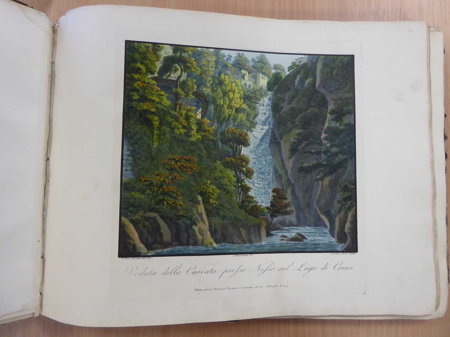 Bernucca (Francesco). Viaggio pittorico ai tre laghi ... c.1816-18 - Image 26 of 27