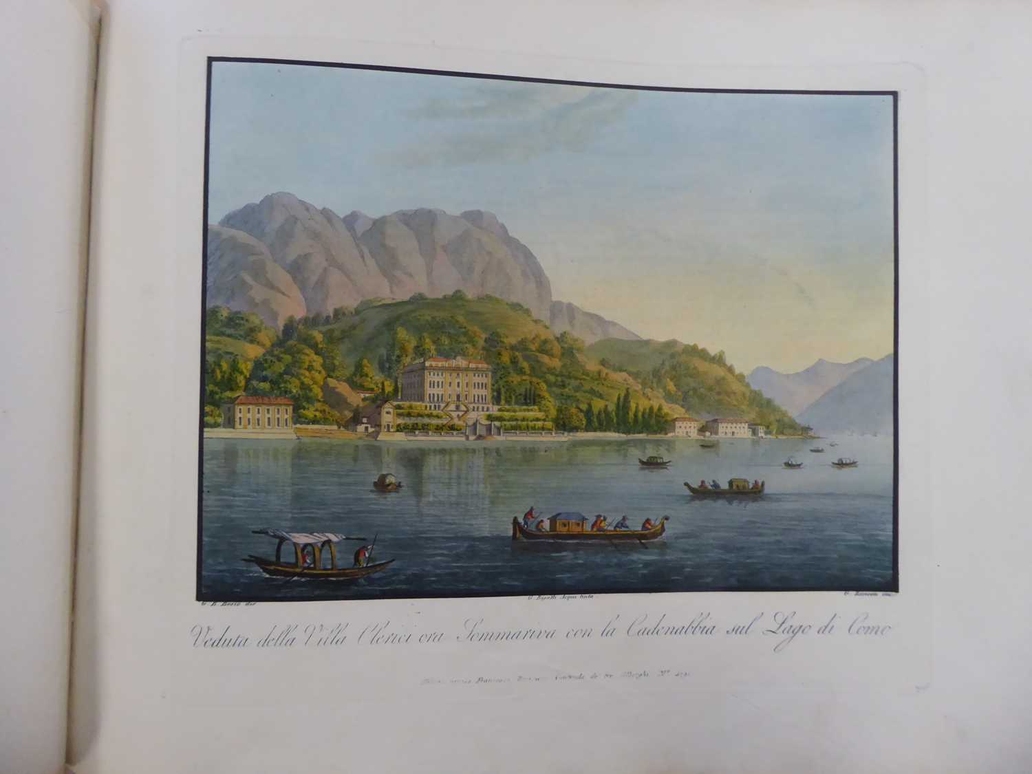 Bernucca (Francesco). Viaggio pittorico ai tre laghi ... c.1816-18 - Image 25 of 27