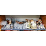 Beswick Beatrix Potter figures, donkeys, horses & foals (a.f); together with a group of household