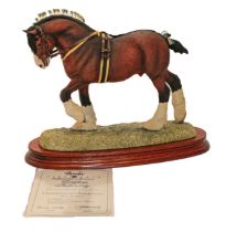 Border Fine Arts 'Champion of Champions' Shire Stallion (Standard Edition)