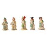 A collection of Beswick Little Lovable figures (17)