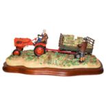 Border Fine Arts 'Cut and Crated' (Allis Chalmers Tractor)