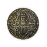 Charles II, Crown 1673 VICESIMO QVINTO, obv. minor contact marks/flecking o/wise good edge &