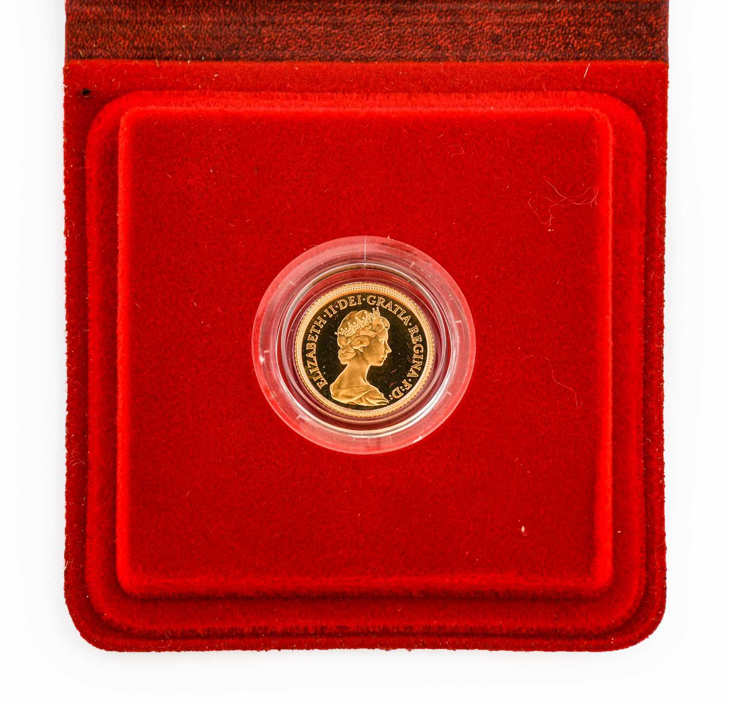 Elizabeth II, Proof Half Sovereign, 1980, second head, (S.SB1). Mint state in Royal Mint case of
