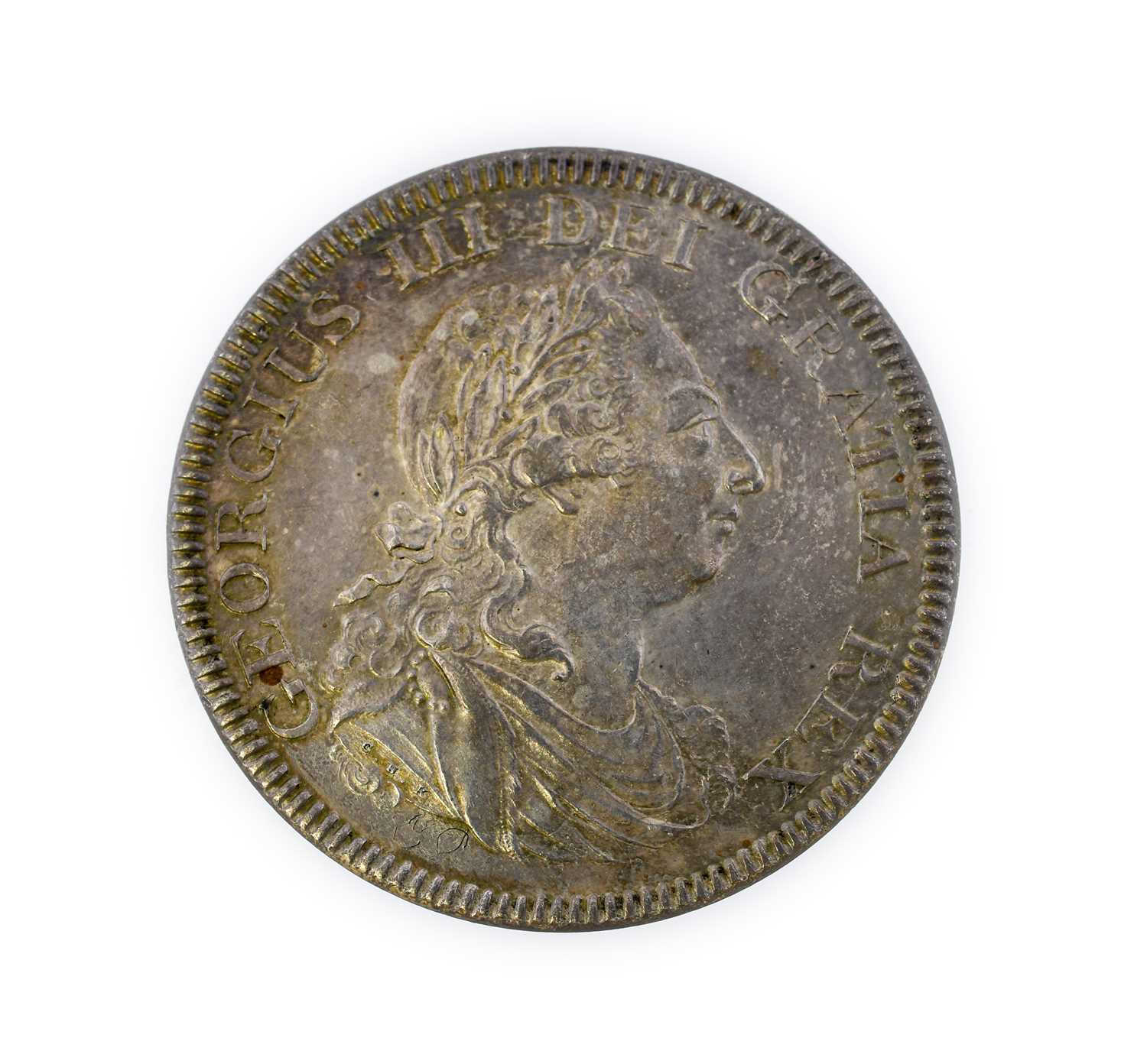 George III, Bank of England Dollar 1804, obv. older laureate & draped bust, C.H.K. with stops on - Image 2 of 2