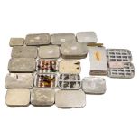 A Collection Of Various Aluminium Fly Boxes