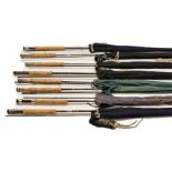 A Group Of Trout Fly Rods