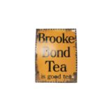 Brooke Bond Tea Enamel Advertising Sign