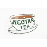 Nectar Tea Enamel Adverting Sign