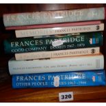 Seven Frances Partridge books, inc. two signed letters from Frances Partridge