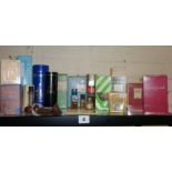 Collection of vintage boxed perfumes, Givenchy, Christian Dior etc