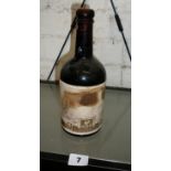 Brown glass bottle of Courage Brewery 1937 Founders Ale (sealed)