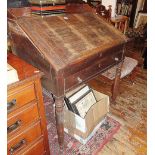 19th c. mahogany clerk's desk