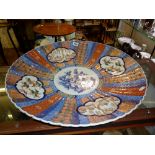 Very large Imari charger, 57cm (A/F)